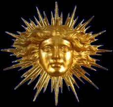 Symbol of Louis XIV the Sun King - Transparent Background